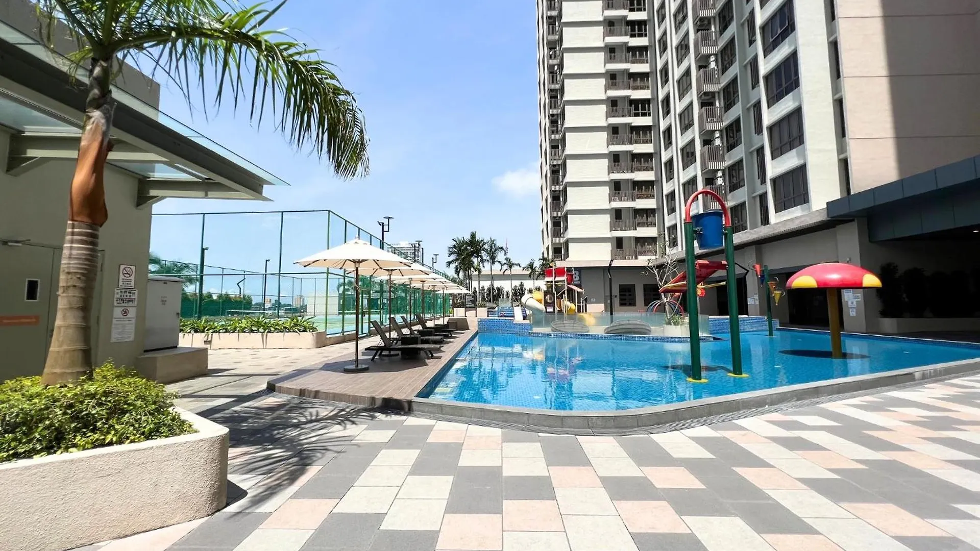 Melaka Bali Residence Pool Sea View Kids Playroom Malacca
